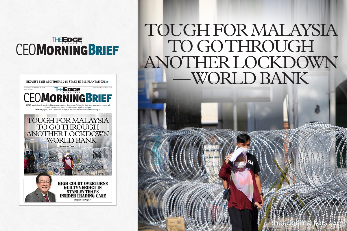 Tough for Malaysia to go through another lockdown — World Bank