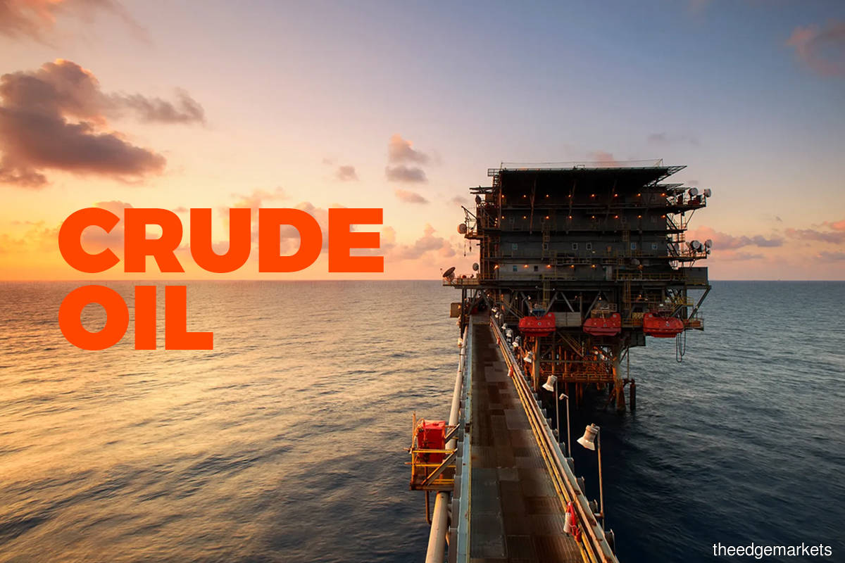 Crude oil prices on track for monthly gain as dollar supports