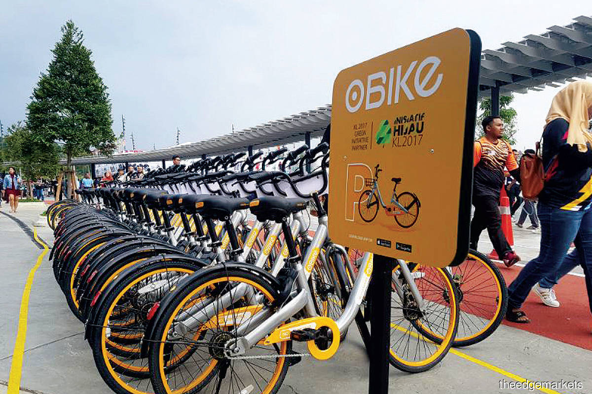 oBike was a Green Partner for SEA Games 2017 (Photo by Gempak.com/rojakdaily)