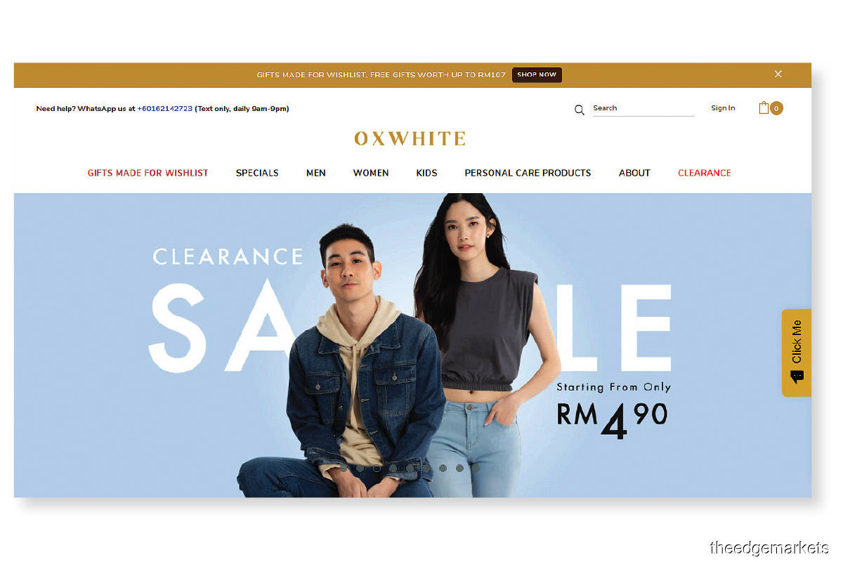 E-commerce: OxWhite advocates ‘made-in-Malaysia’ clothes