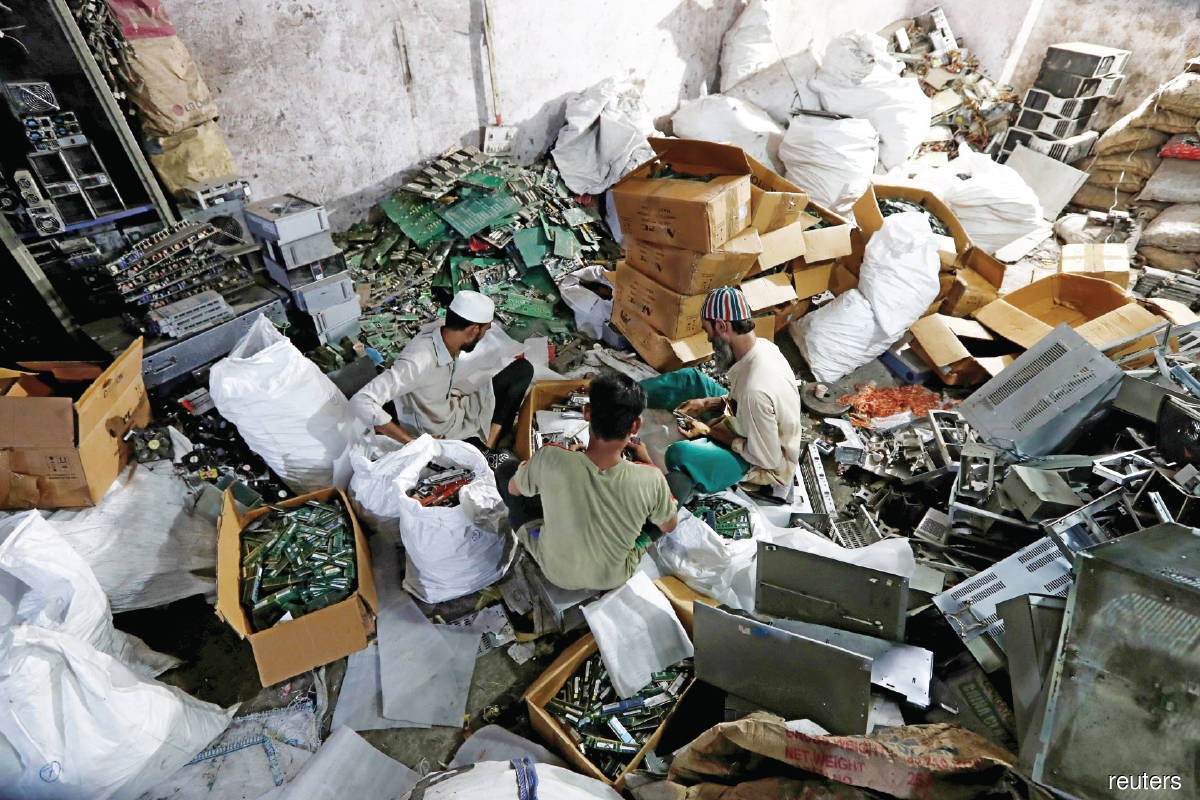 Without the proper disposal of e-waste, useful and rare resources in the devices go to waste