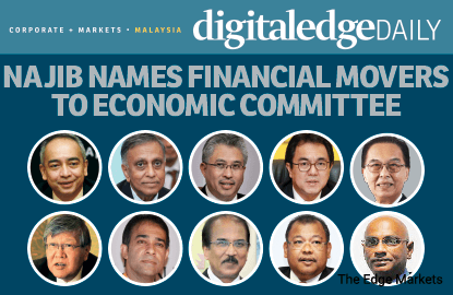 Najib names financial movers to economic committee