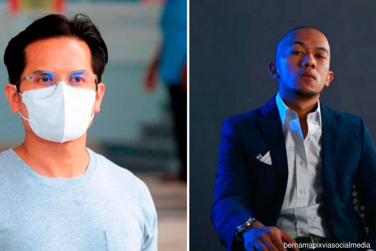 Datuk SM Faisal SM Nasimuddin Kamal (left); and Ariz Ramli, also known as Caprice (right). (Bernamapix via social media)