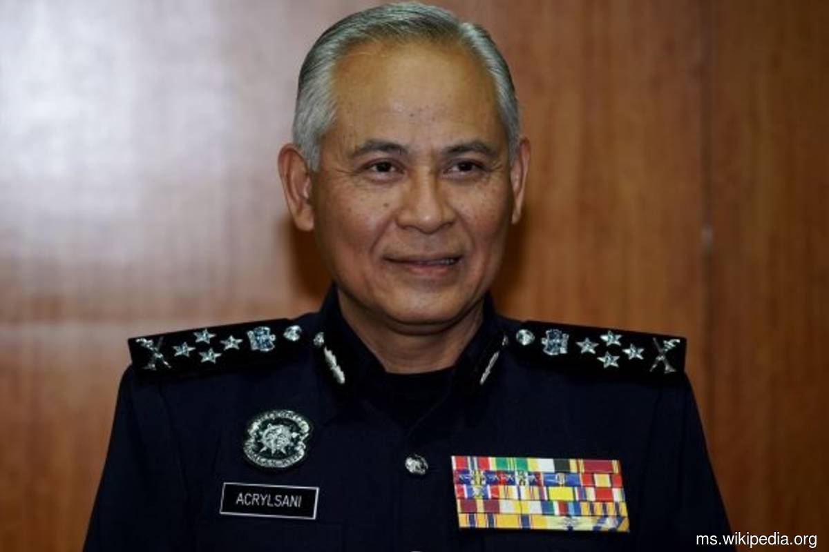 Acryl Sani's Service As IGP Extended On Contract For Two Years | KLSE ...