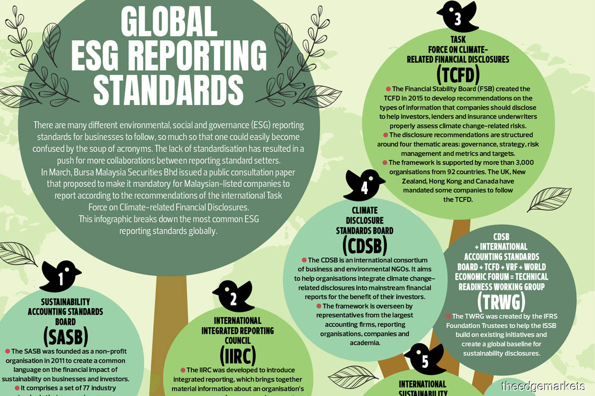 Global ESG reporting standards