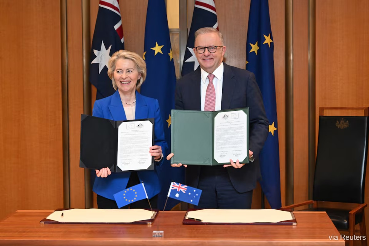 Australia, EU seal long-awaited trade deal amid global trade tensions