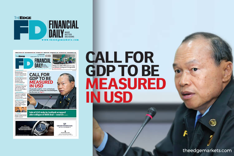 Call for GDP to be measured in USD