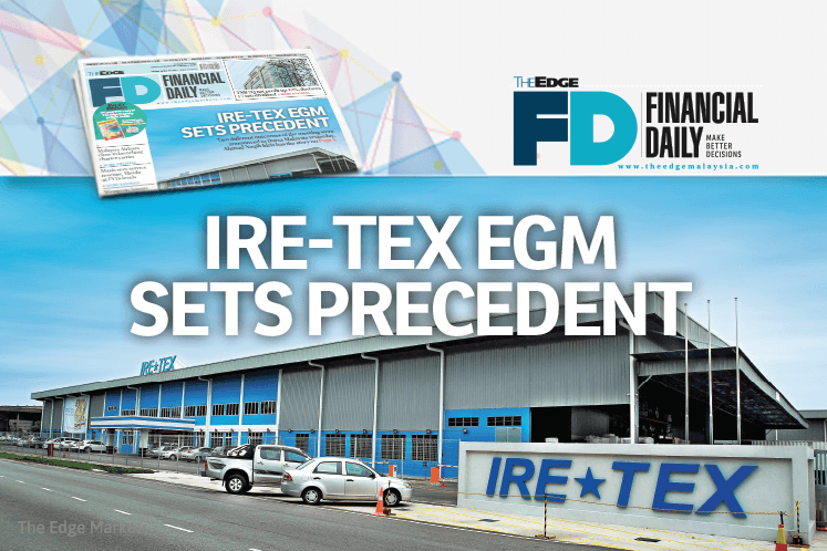 Ire Tex Egm Sets Precedent The Edge Markets