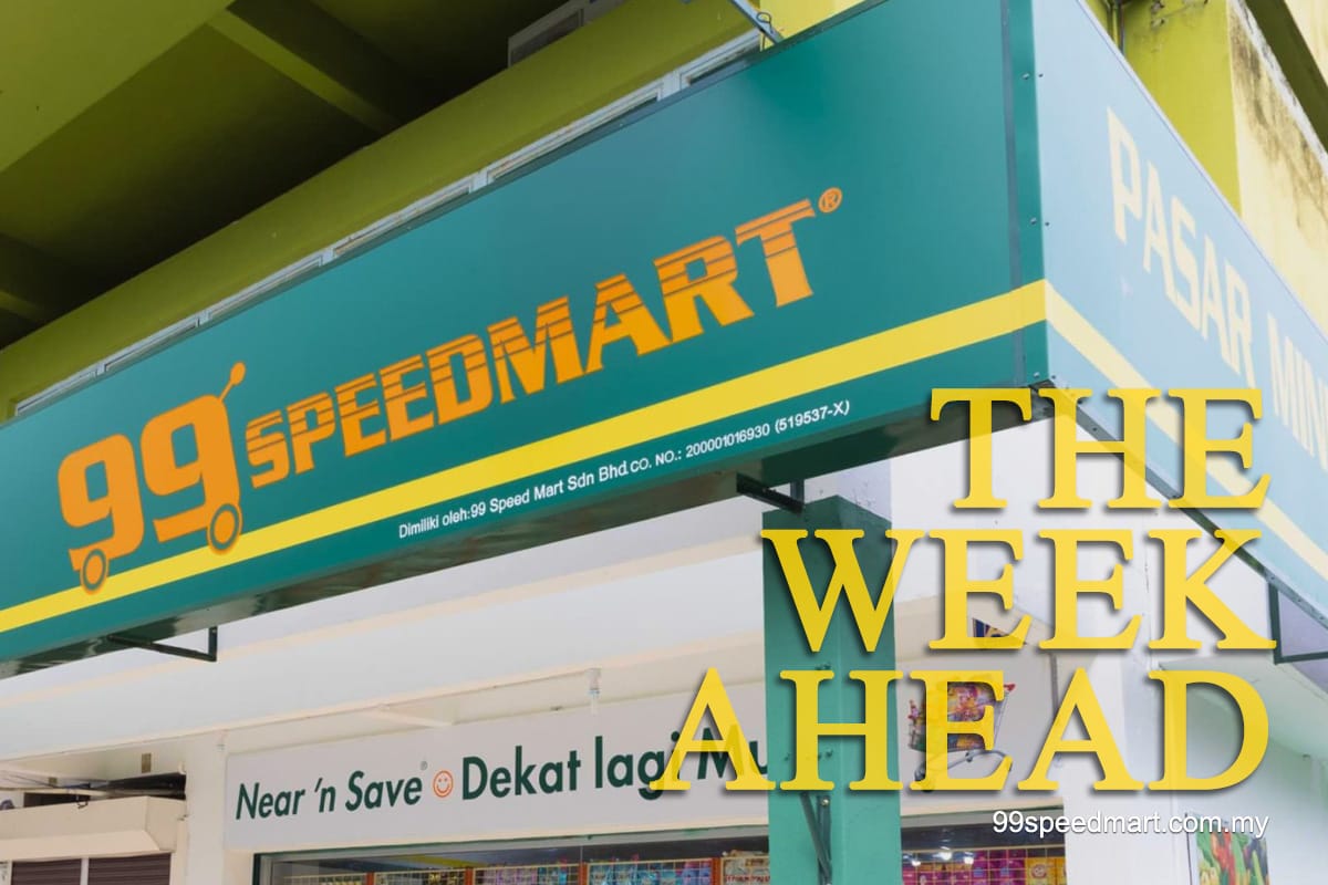 本周前瞻：99 Speed Mart 上市、关注中国经济数据 – The Edge Malaysia