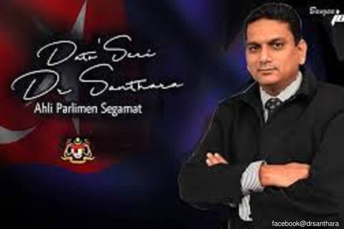 Santhara explains why he was abroad during MCO