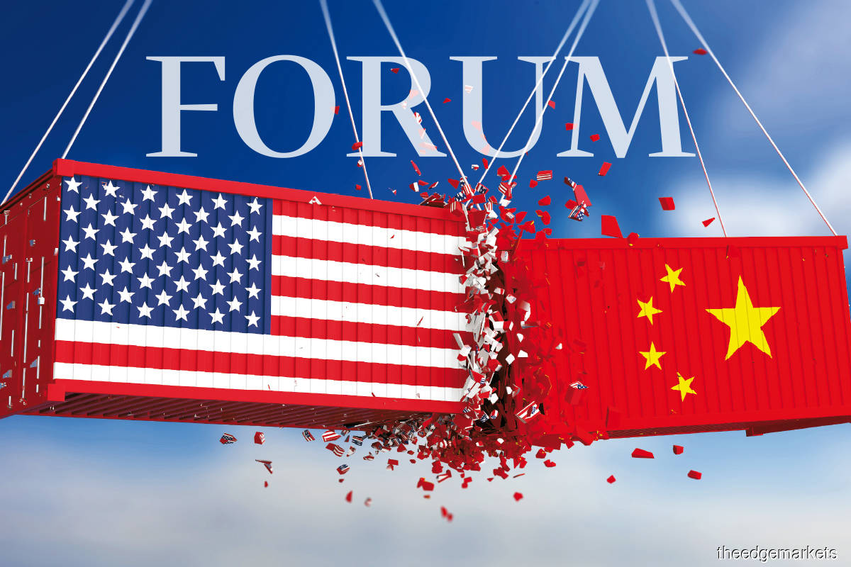 The chances of a military clash are still low but the growing tensions between the US and China will still drive big changes in the workings of the world economy