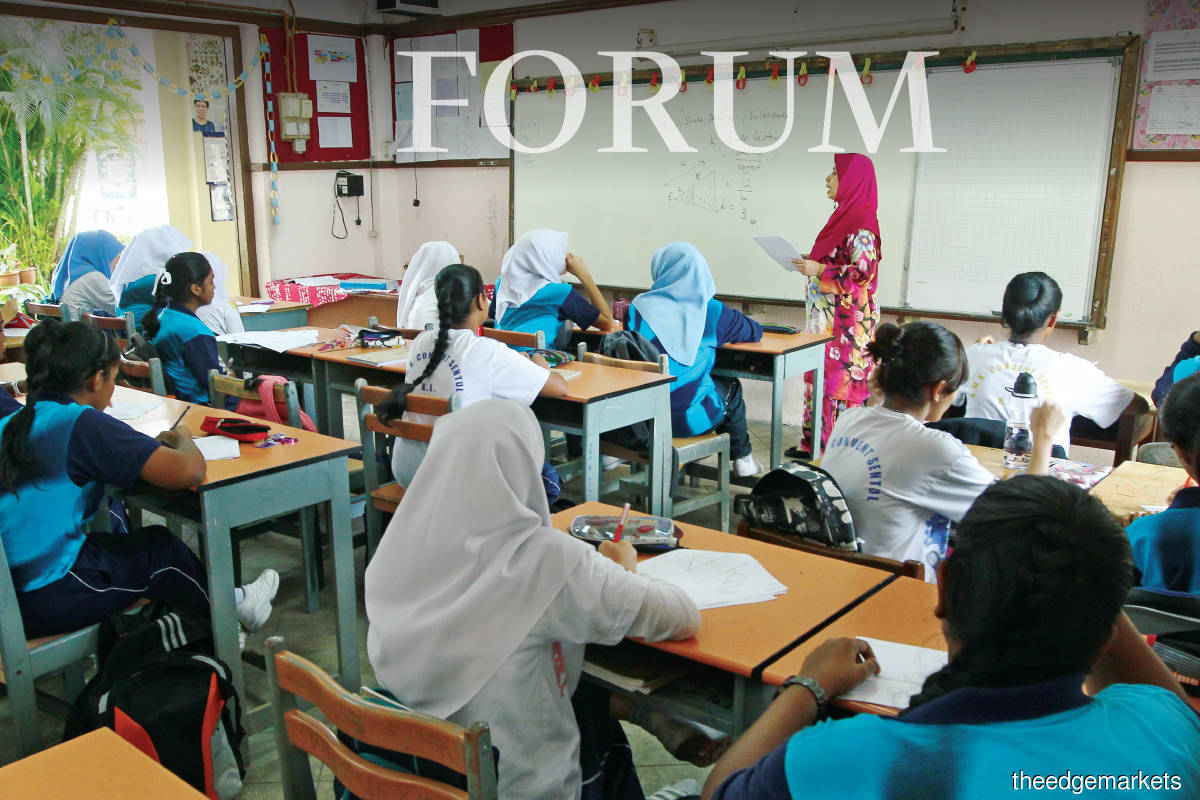 Improvements outlined in the Malaysia Education Blueprint 2013-2025 cannot happen without some drastic changes taking place (Photo by The Edge)