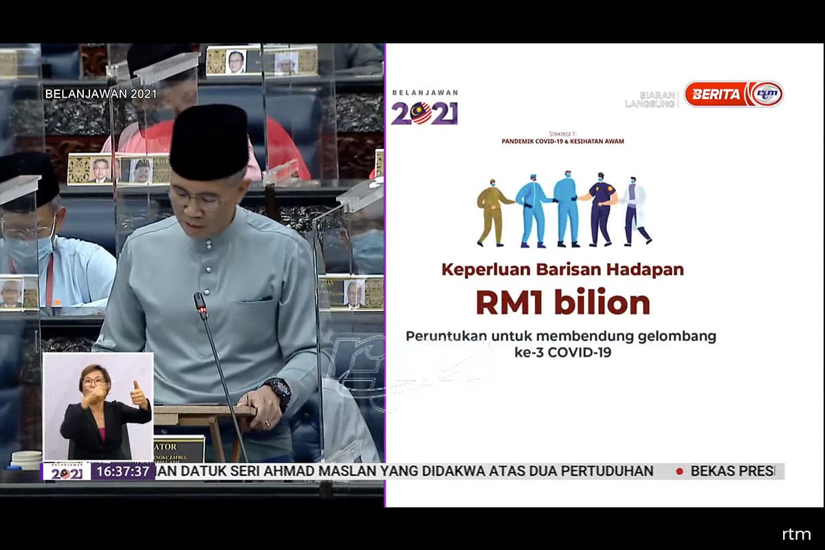 Govt allocates an additional RM1 billion to curb the third wave of Covid-19