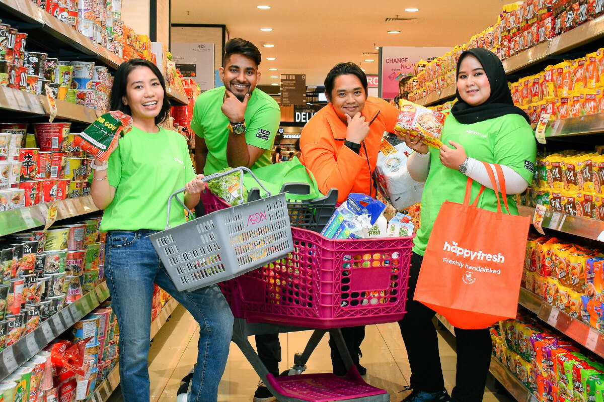 HappyFresh, which offers handpicked items from supermarkets and speciality stores, saw an increase in orders, new subscribers and active users during the MCO