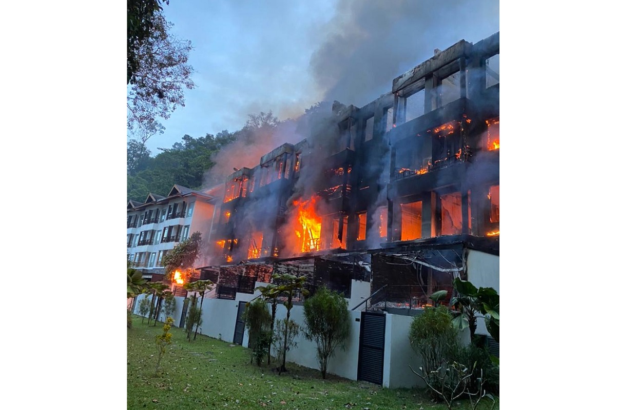 Landmarks has confirmed that a major fire incident took place at The Andaman, its hotel resort in Langkawi.