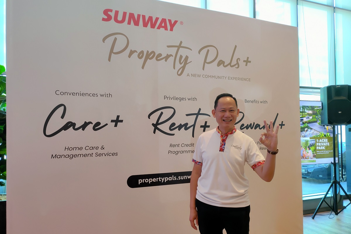 Yuen: Sunway Property Pals+ is part of Sunway Property's holistic plan to build Future Forward Cities that are sustainable for both the current and future generations.