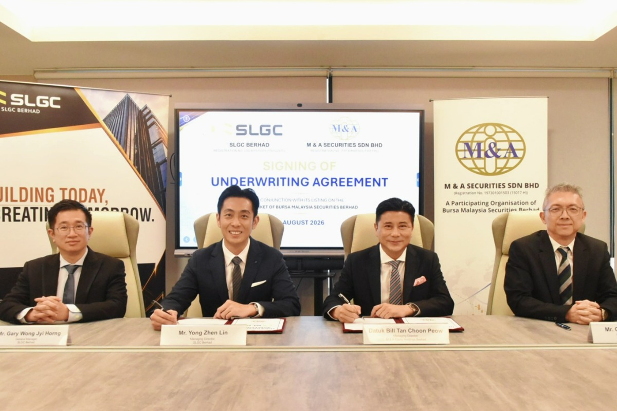 M&A Securities to underwrite ACE Market-bound SLGC's IPO