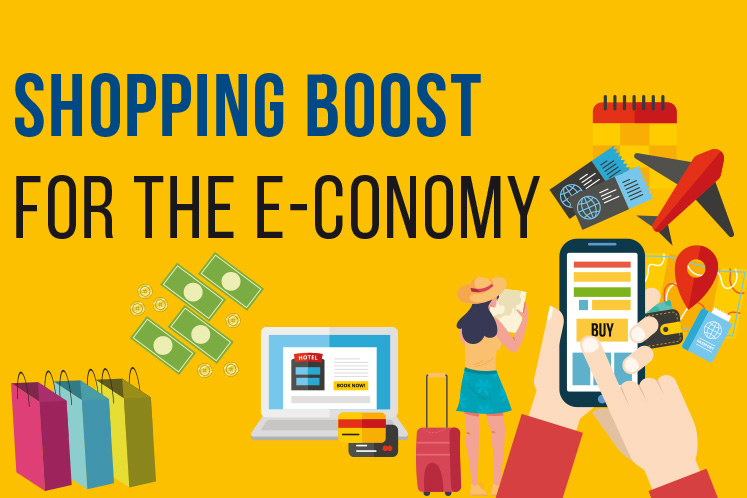 Shopping boost for the e-conomy