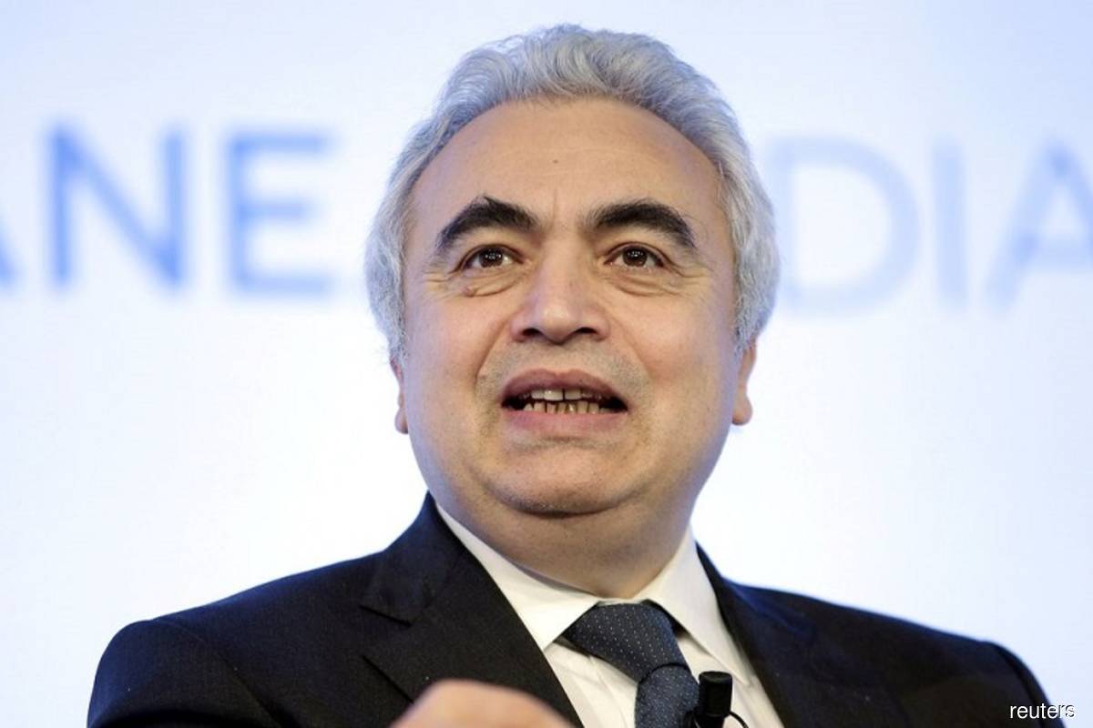 International Energy Agency Executive Director Fatih Birol speaks during the