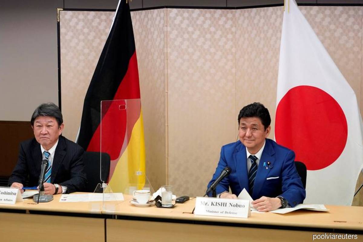 Japan proposes joint naval drill with Germany