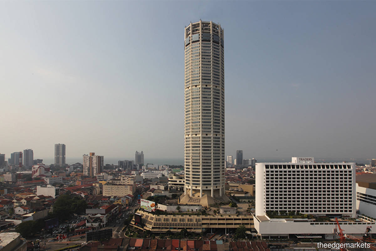 A view of Komtar building in Penang, Malaysia (The Edge filepix)