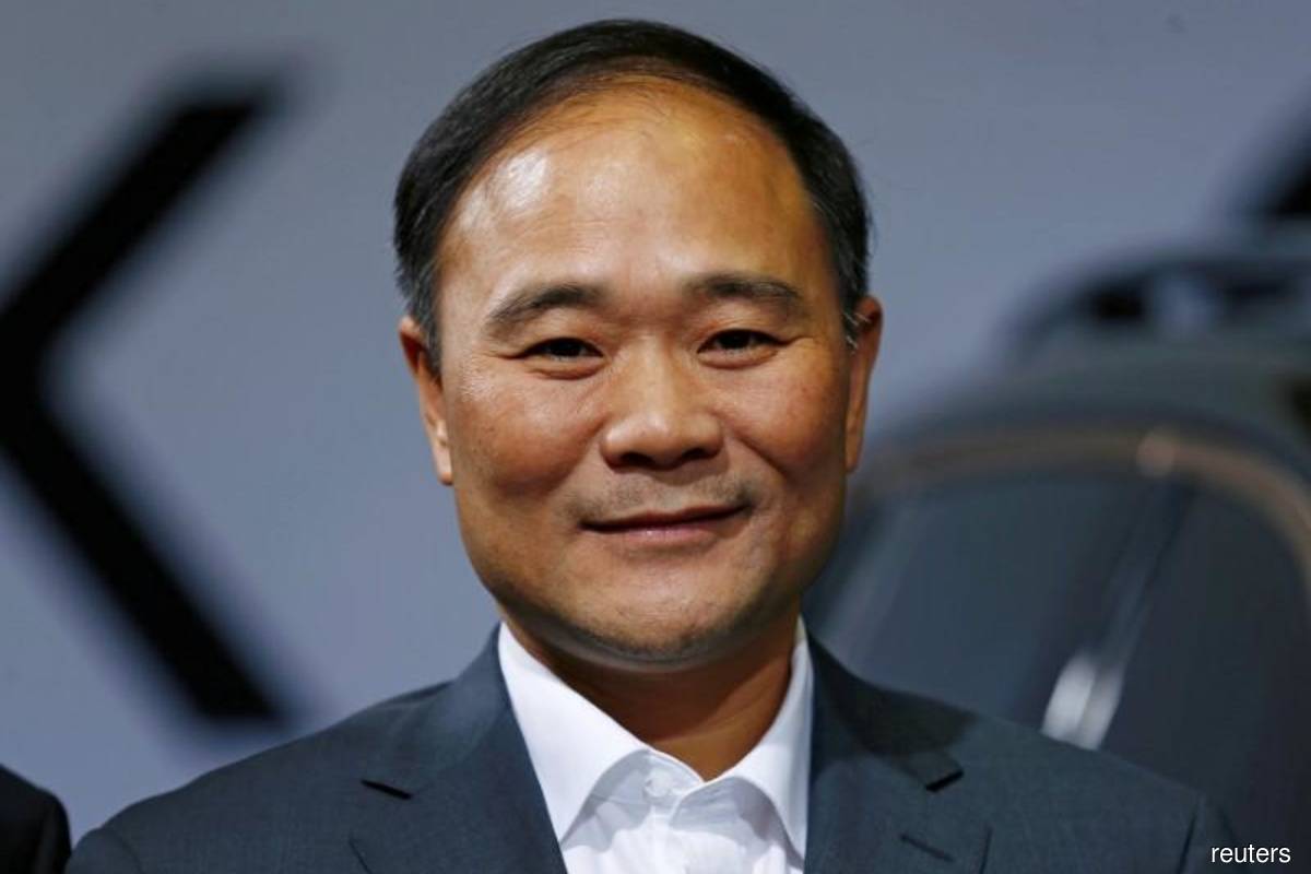 Li Shufu, founder and chairman of carmaker Zhejiang Geely Holding Group Co