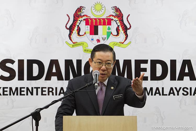 Guan Eng 2018 Direct Tax Collection Based On Current Year Assessment The Edge Markets