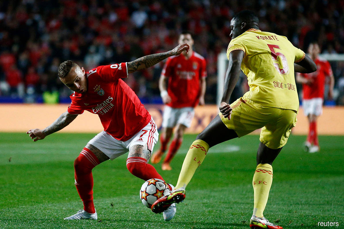 Liverpool down Benfica 3-1 to take firm grip on tie