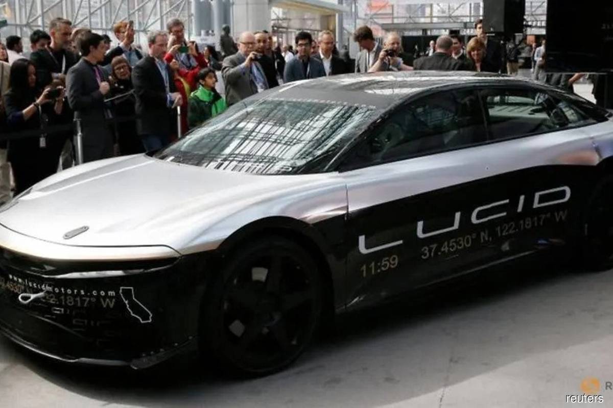 Lucid Motors' US$24 bil blank-check deal sparks bubble concerns