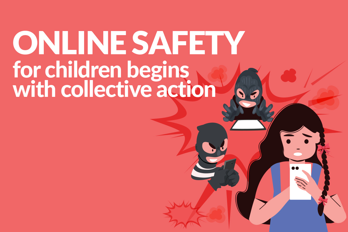 Online safety for children begins with collective action