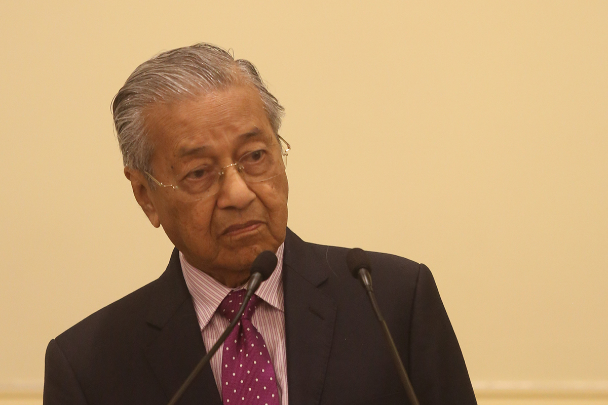 Dr Mahathir denies claims of using cryptocurrency
