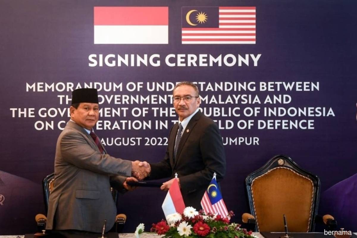 马来西亚与印尼签署谅解备忘录加强防务合作 – The Edge Markets MY