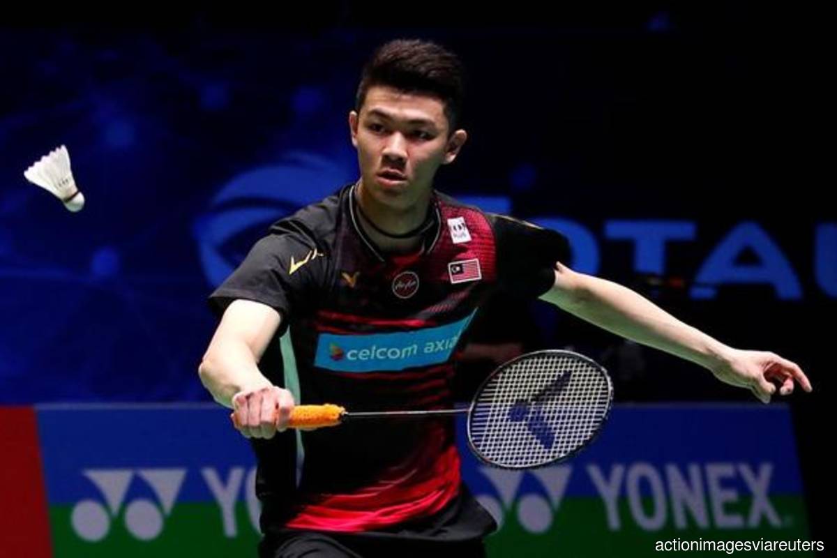 Malaysia's number one men’s singles shuttler Lee Zii Jia (Filepix by Action Images via Reuters)