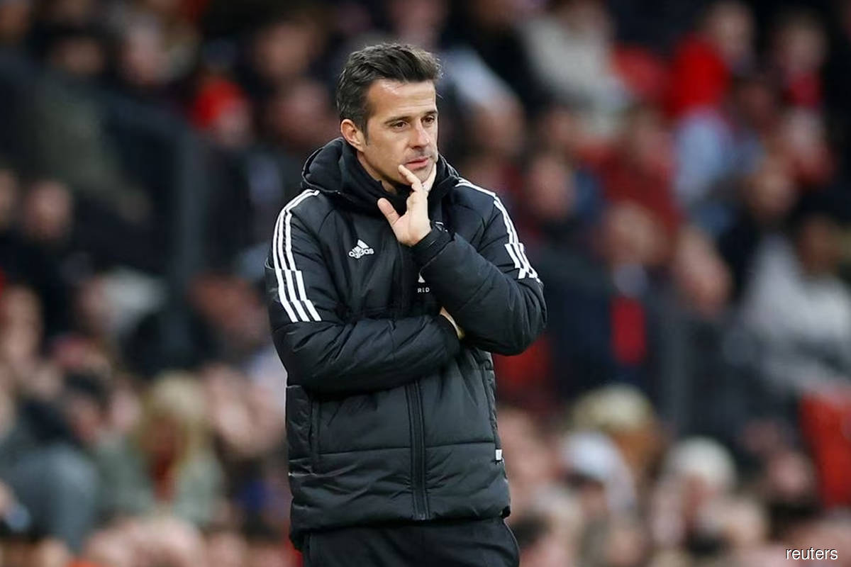 Fulham's coach Silva and striker Mitrovic charged after Man United tie