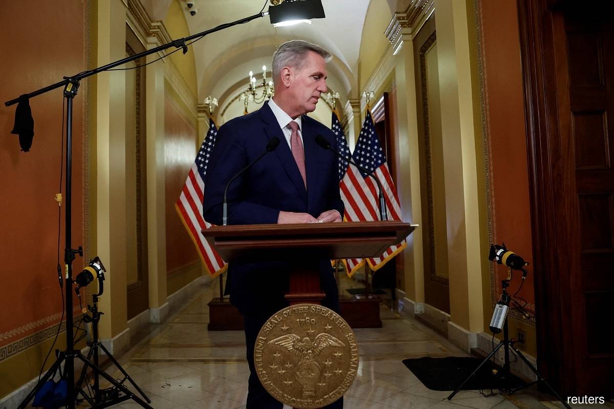 Top US House Republican McCarthy wants compromise, debt ceiling cuts from Biden