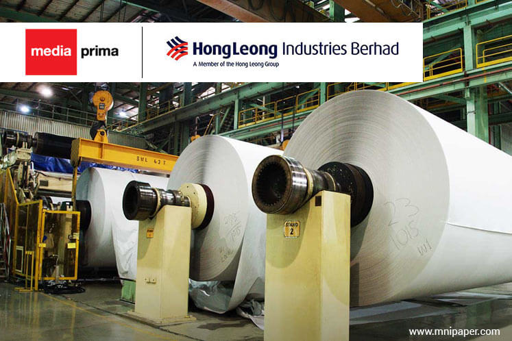 Media Prima, Hong Leong Industries slip as MNI starts winding up process