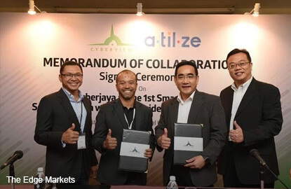 Cyberview Ties Up With Atilze To Turn Cyberjaya Into 1st Lora Smart City In Sea The Edge Markets