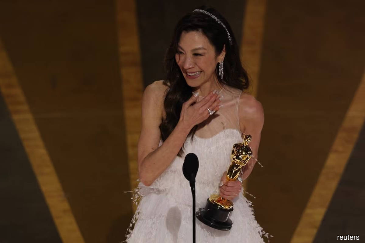 Michelle Yeoh wins best actress Oscar for 'Everything Everywhere All at