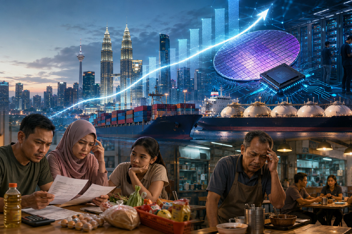 Tong's Portfolio - Malaysia’s economy is growing faster than expected — but the people are not feeling it. Why?
