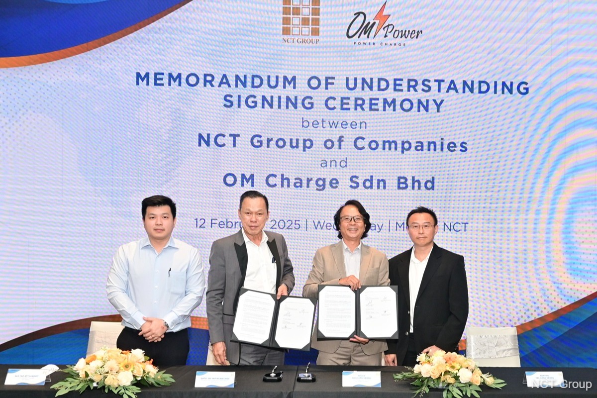 NCT Group partners OM Charge for EV charging project at NCT Smart ...