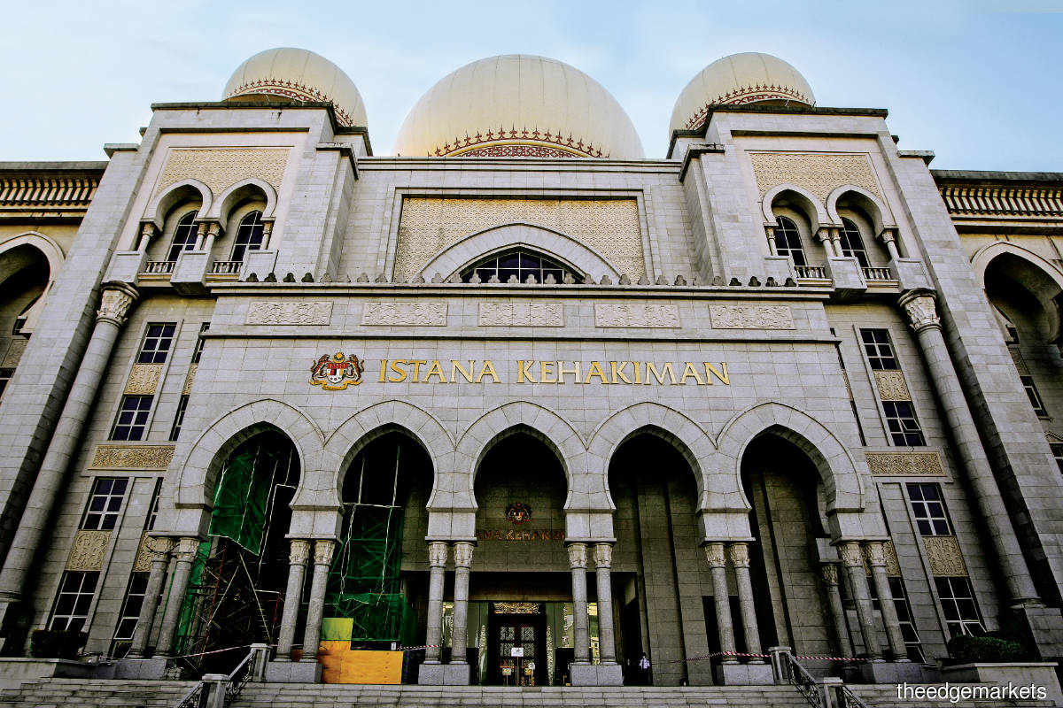 Palace of Justice in Putrajaya. (Photo by Shahrill Basri/The Edge)