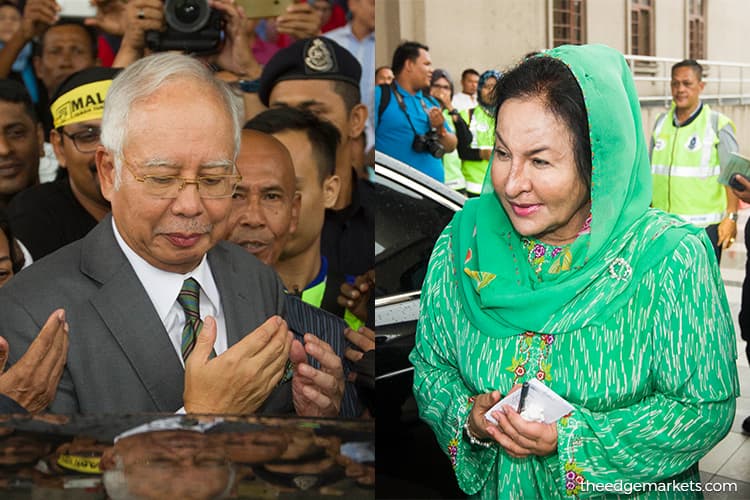 New dates for Najib, Rosmah's trials fixed
