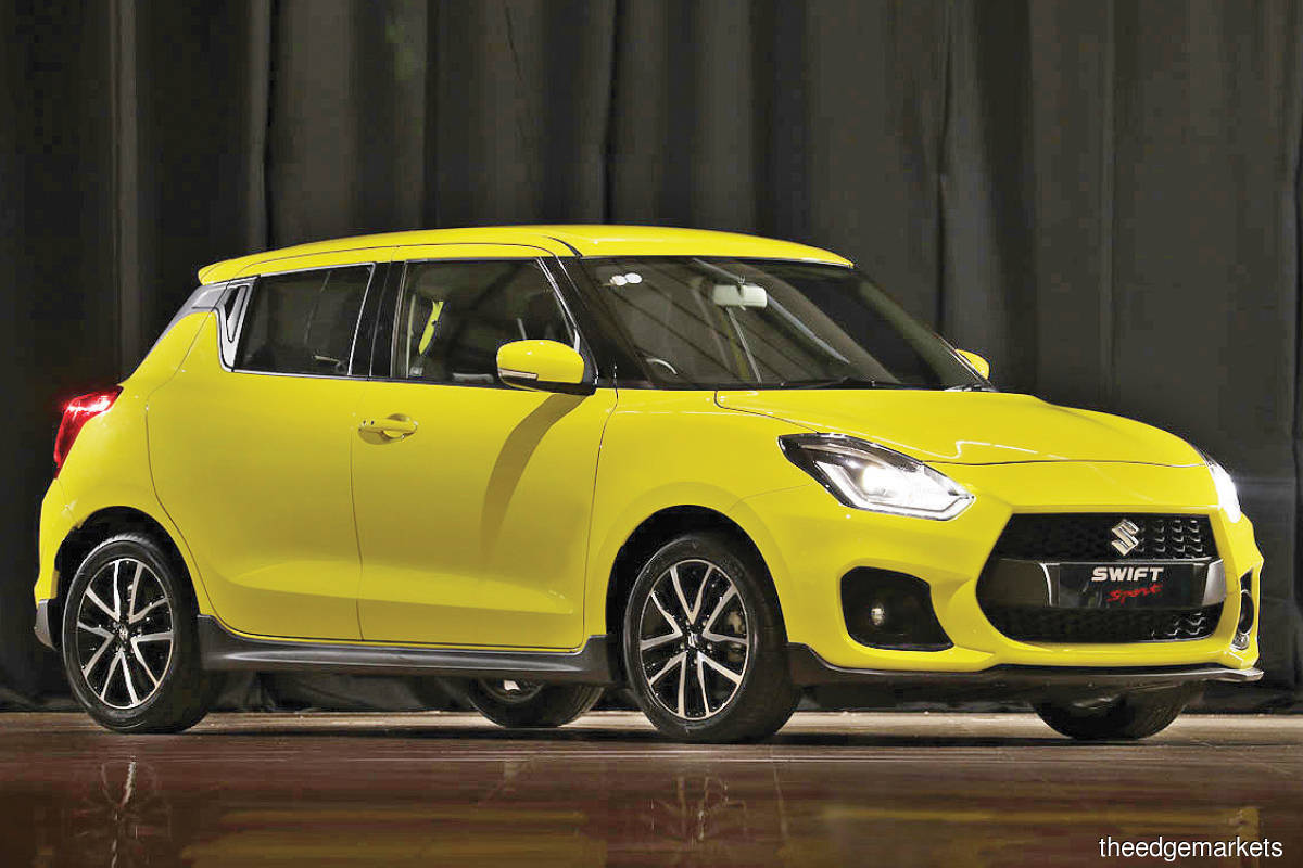 The first Suzuki model launched by Naza in Malaysia is the Swift Sport, a high-end variant. (Photo by Naza Group)