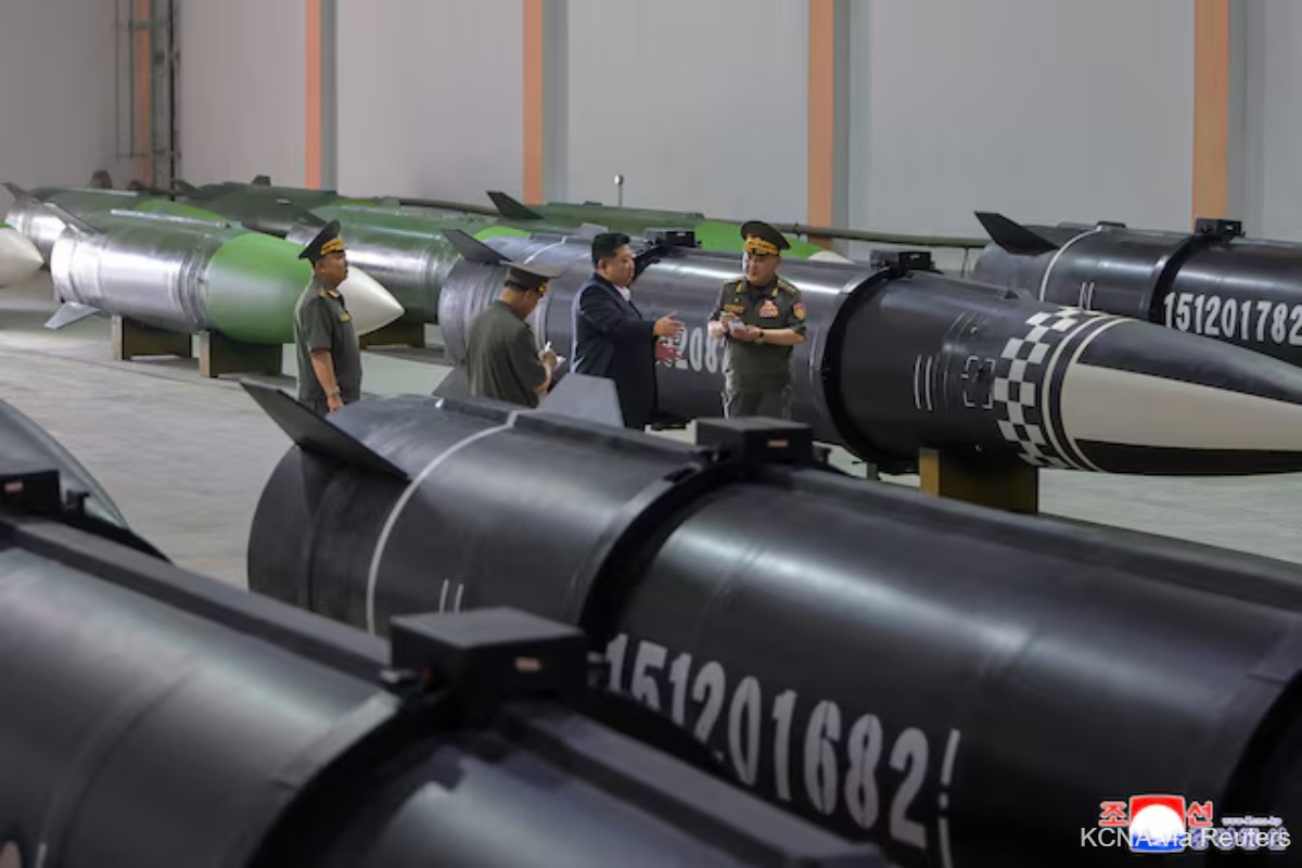 North Korea fires ballistic missiles towards the sea off its east coast