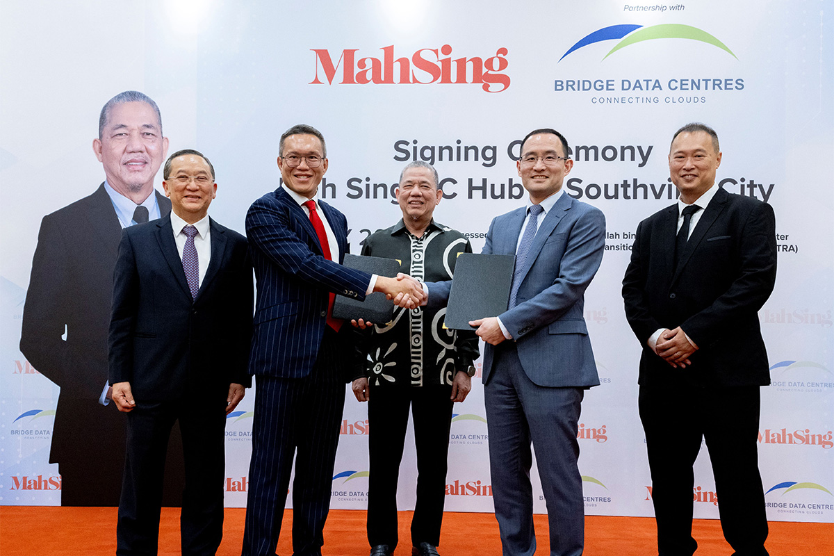 Mah Sing launches Mah Sing DC Hub@ Southville City with Bridge Data Centres