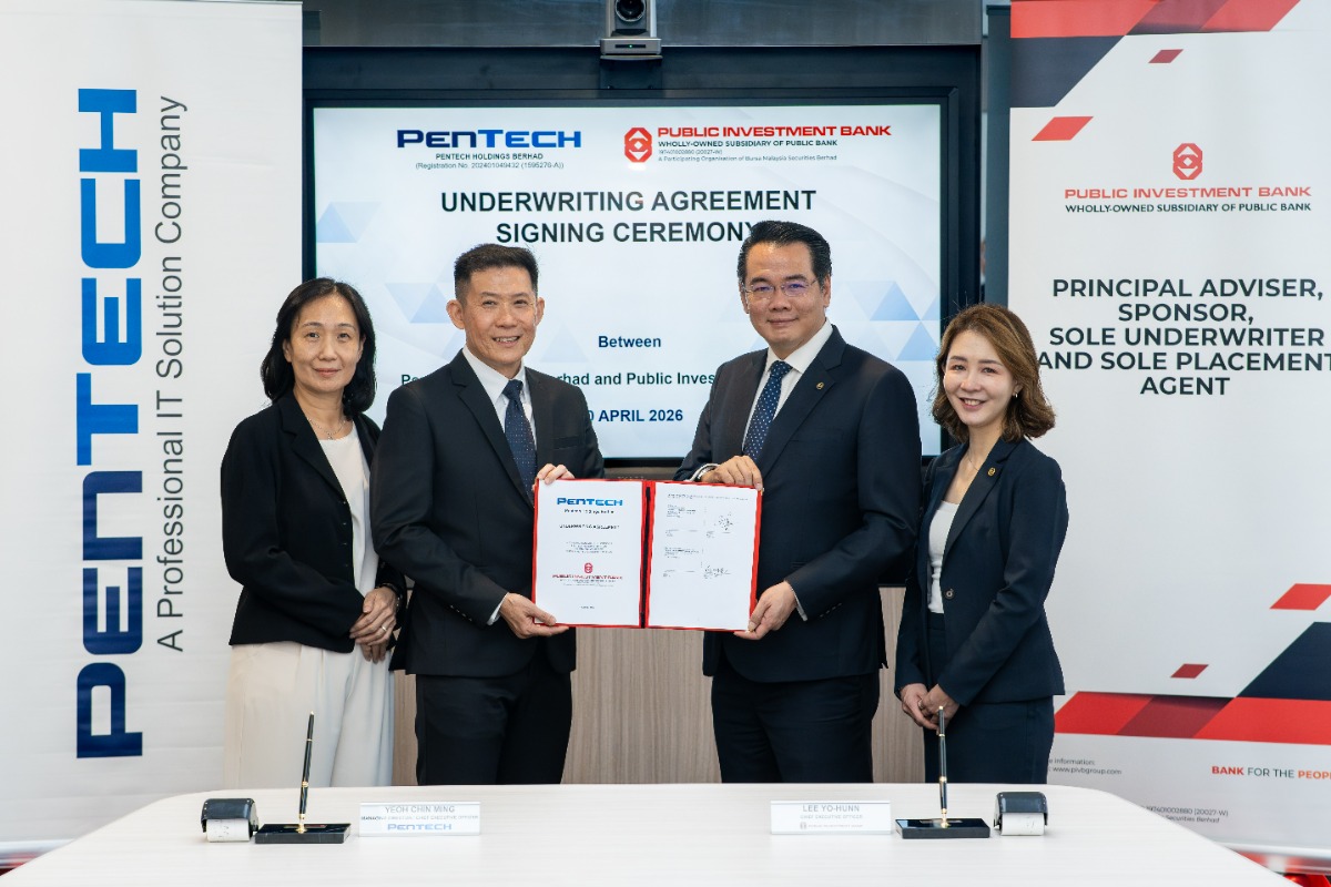 Pentech signs underwriting deal with Public Investment Bank for ACE Market IPO