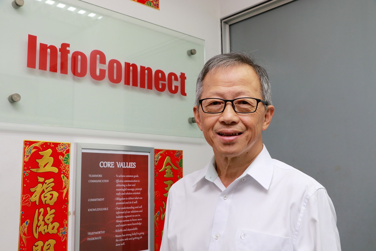 InfoConnect Sdn Bhd founder and CEO Lim Tong Pheng