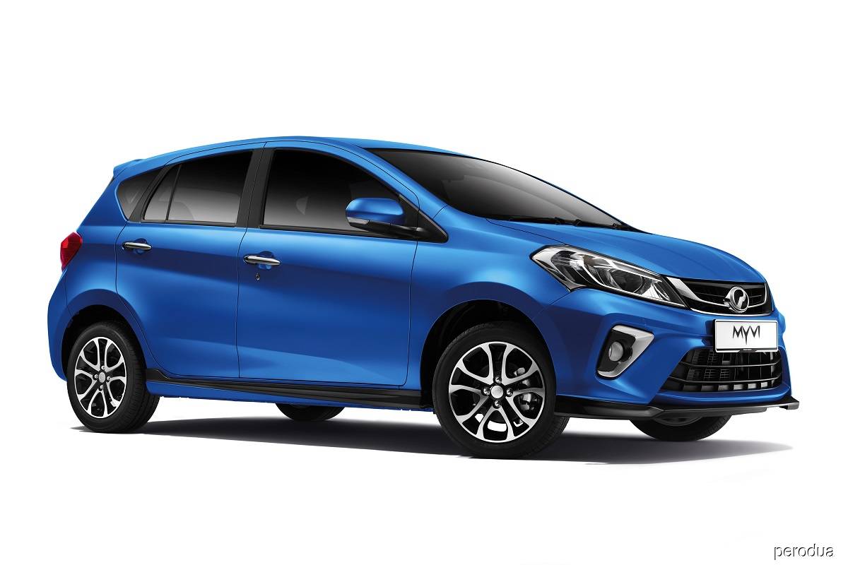 Perodua Myvi Updated With More Safety Features New Blue Colour The Edge Markets