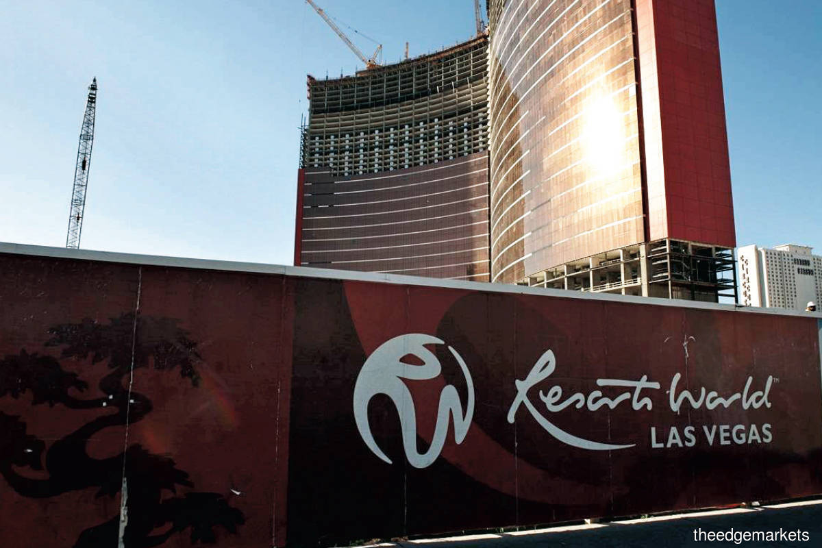 The US$4.3 billion Resorts World  Las Vegas will finally open its doors  to the public on June 24. (Photo by Bloomberg)