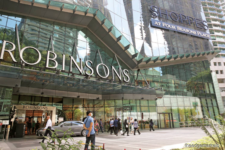 Robinsons May Close Four Seasons Place Store Because Of Poor Footfall The Edge Markets
